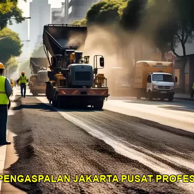 Daftar Sewa Alat Aspal Terpercaya di Jakarta Pusat